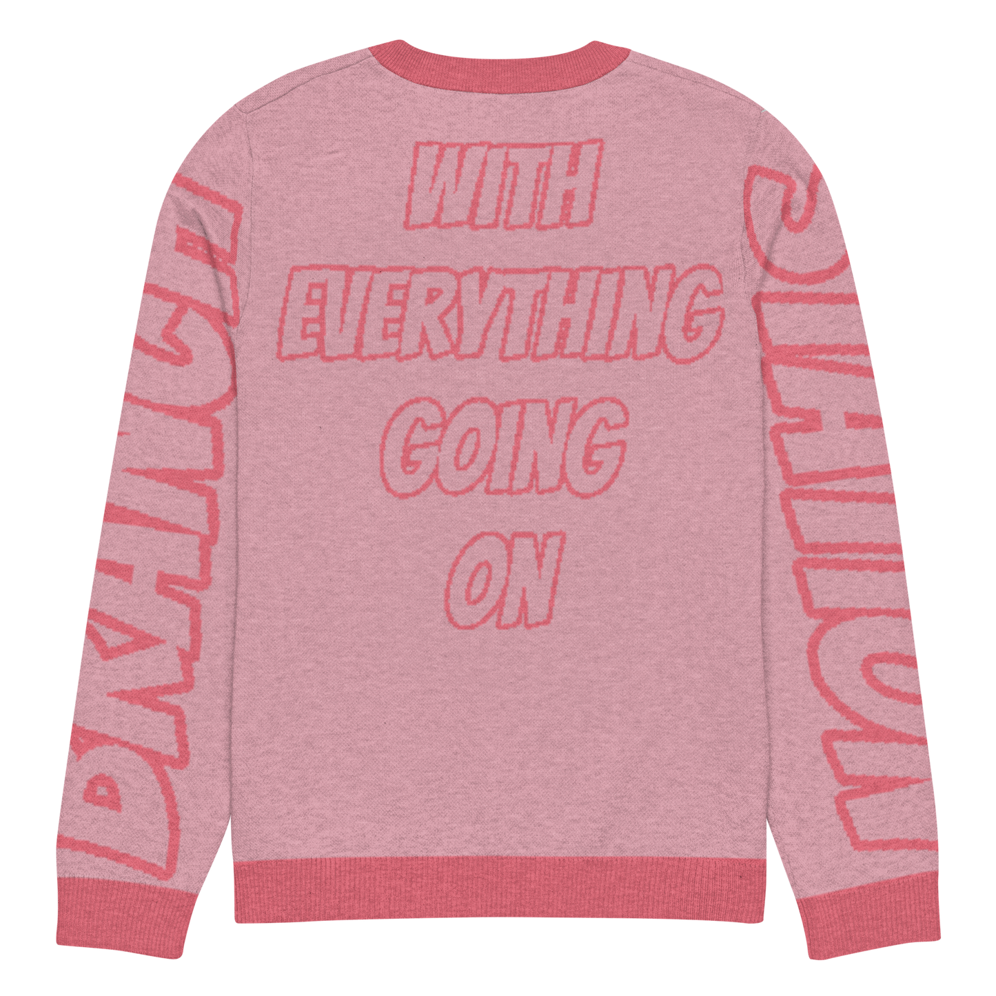 Branch Station "Slow Down" Knitted crew neck sweater