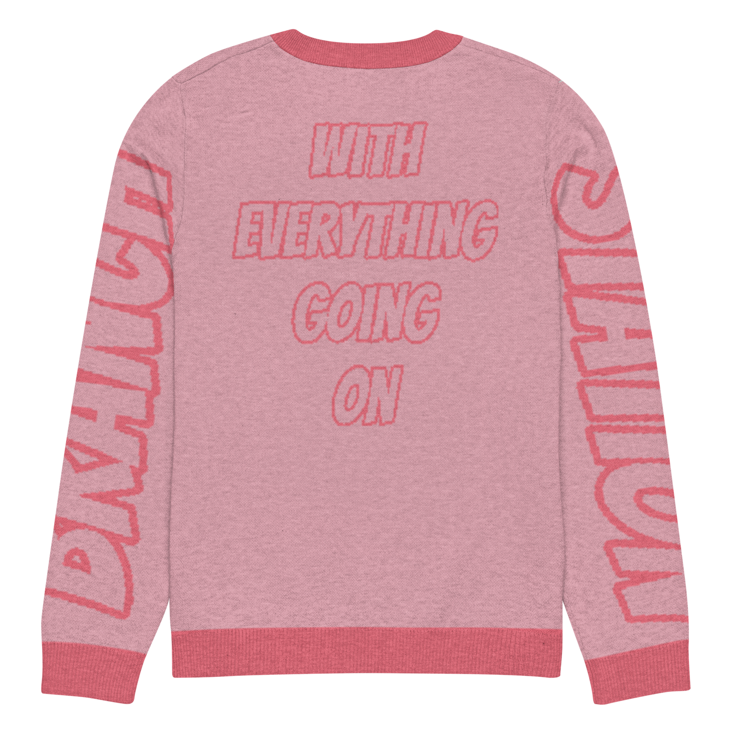 Branch Station "Slow Down" Knitted crew neck sweater