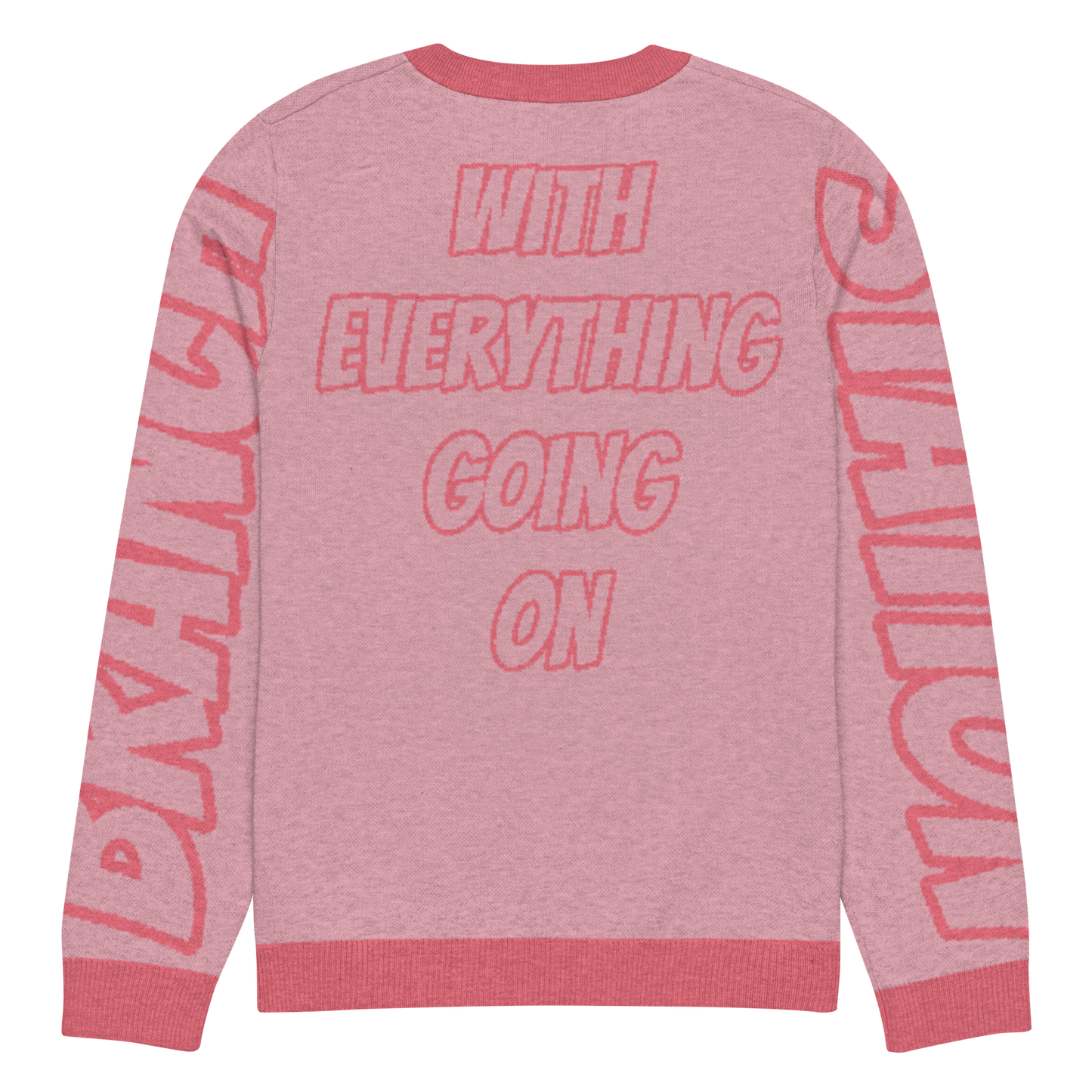 Branch Station "Slow Down" Knitted crew neck sweater