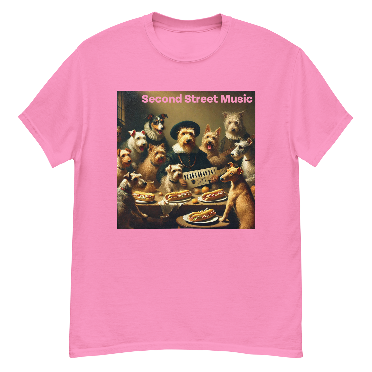 "Keytar Dogs" Unisex classic tee