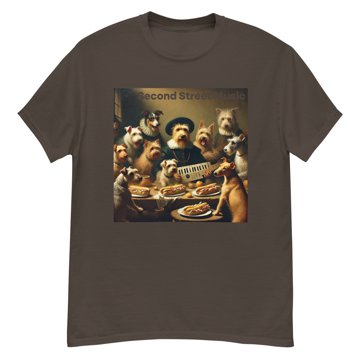 "Keytar Dogs" Unisex classic tee