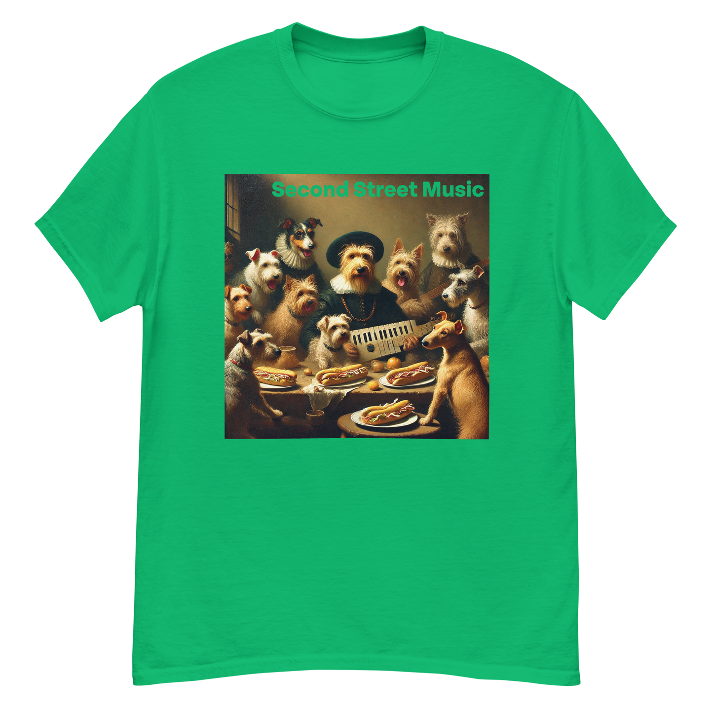 "Keytar Dogs" Unisex classic tee