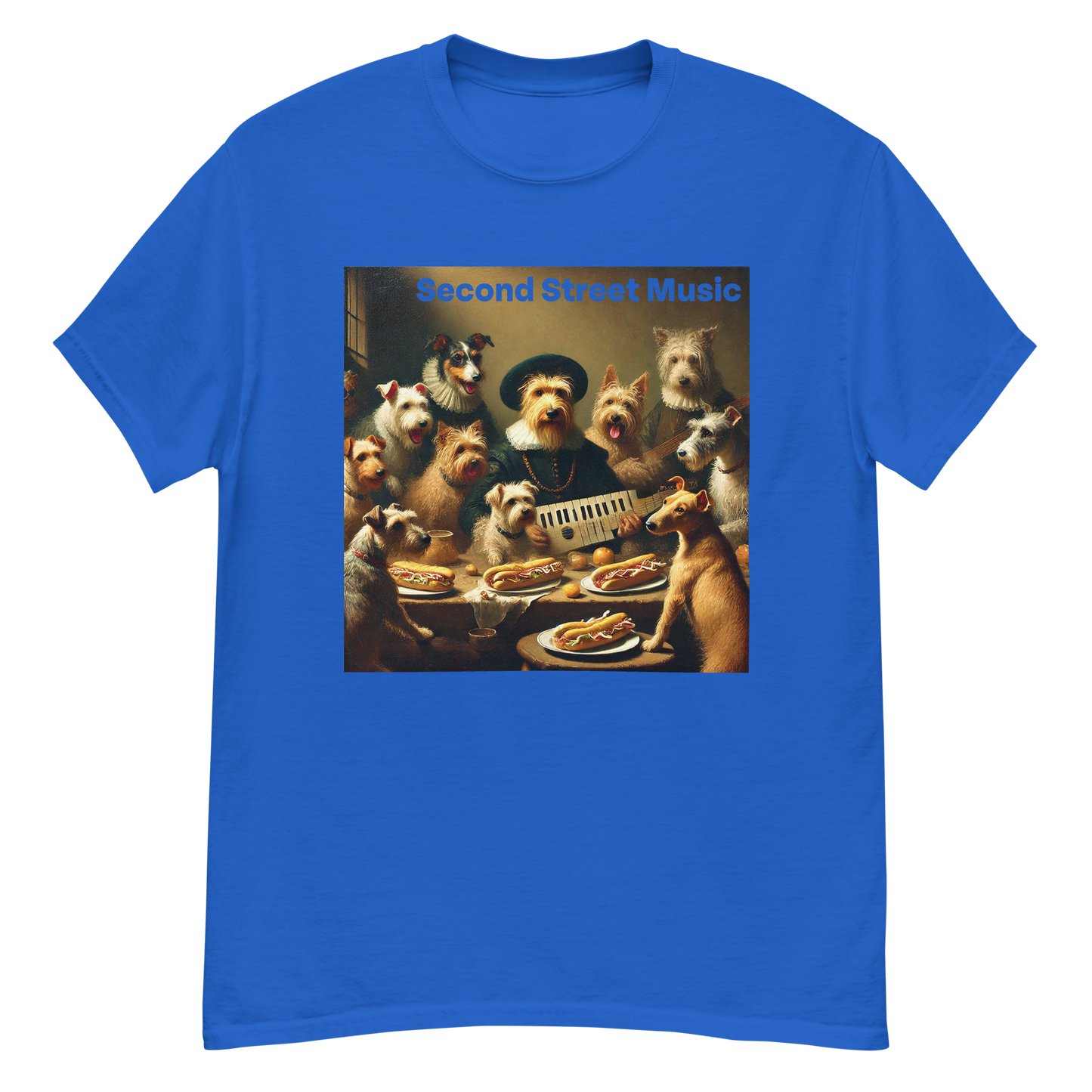 "Keytar Dogs" Unisex classic tee