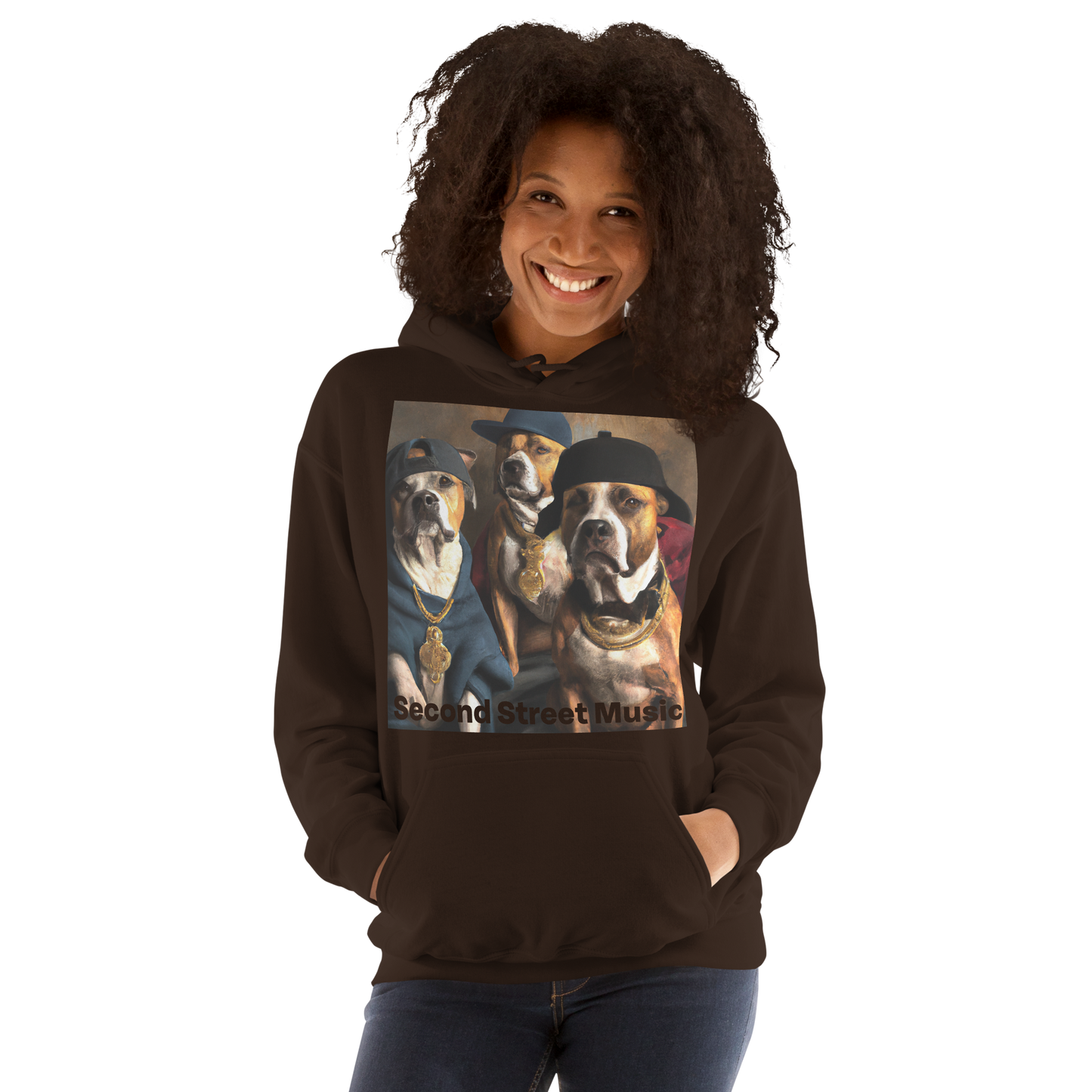 "Rapper Dogs" Unisex Hoodie