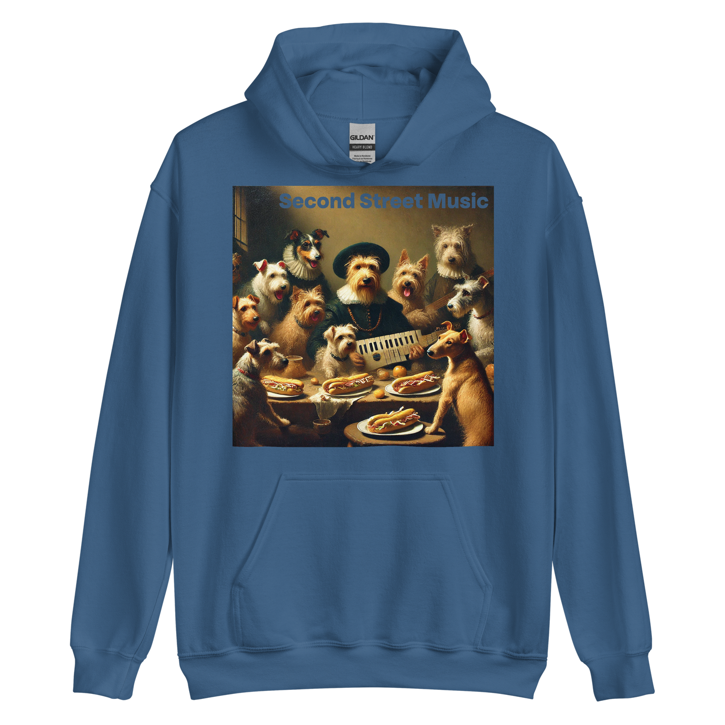 "Keytar Dogs" Unisex Hoodie
