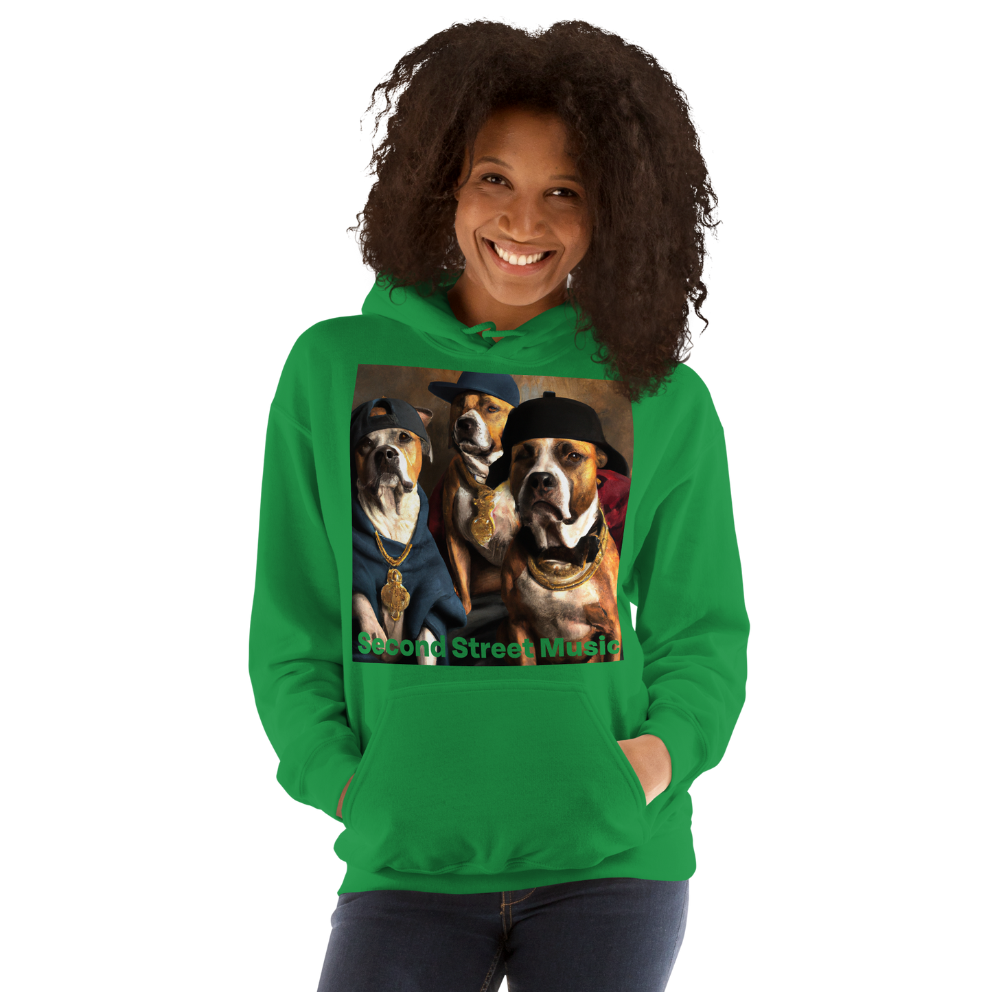 "Rapper Dogs" Unisex Hoodie