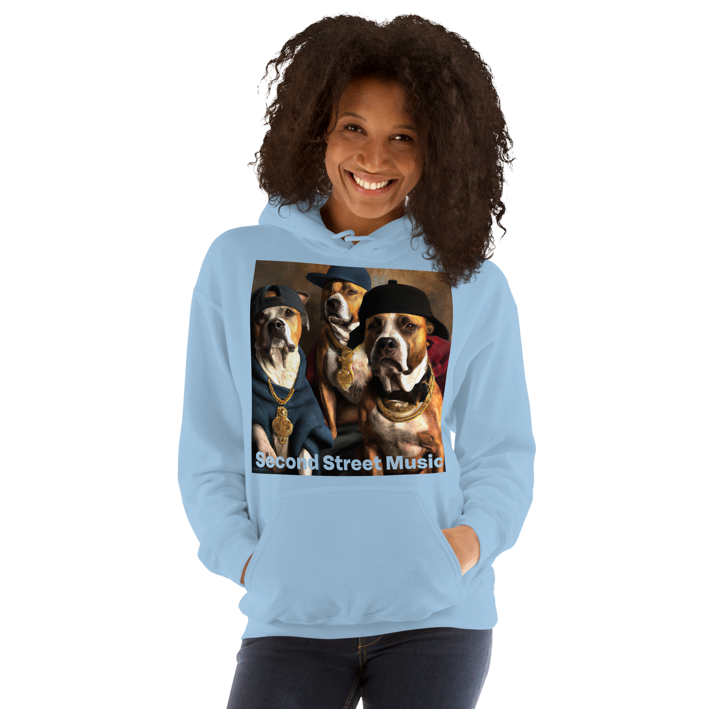 "Rapper Dogs" Unisex Hoodie