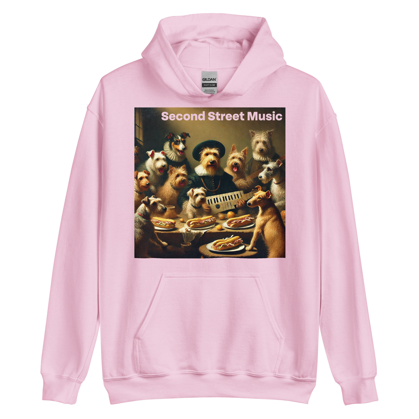 "Keytar Dogs" Unisex Hoodie
