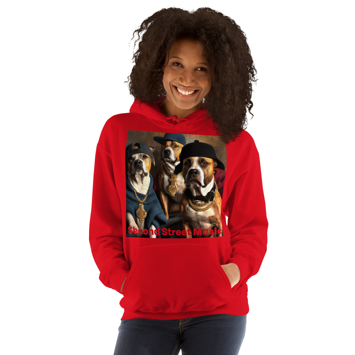 "Rapper Dogs" Unisex Hoodie