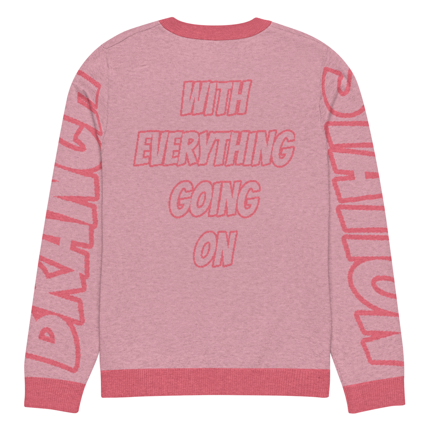 Branch Station "Slow Down" Knitted crew neck sweater