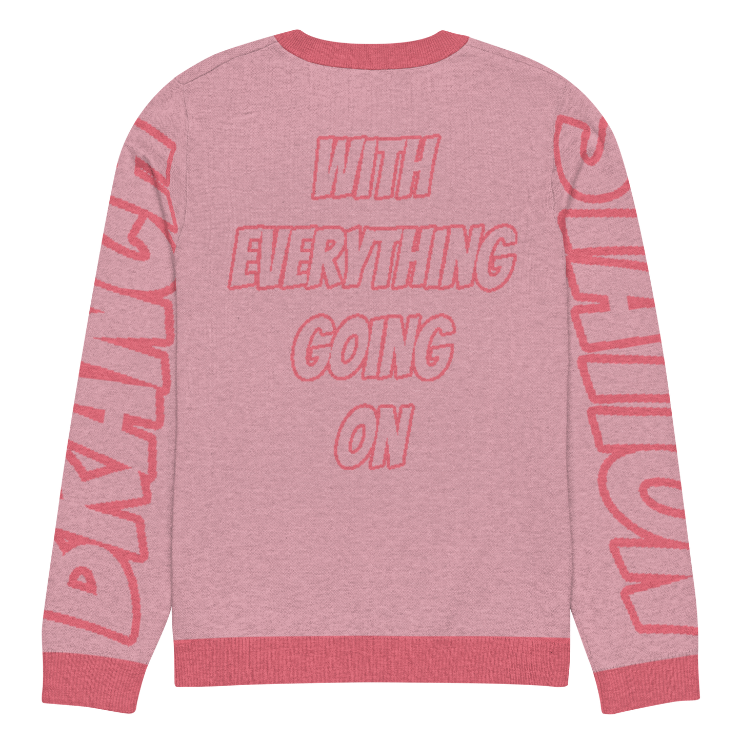 Branch Station "Slow Down" Knitted crew neck sweater
