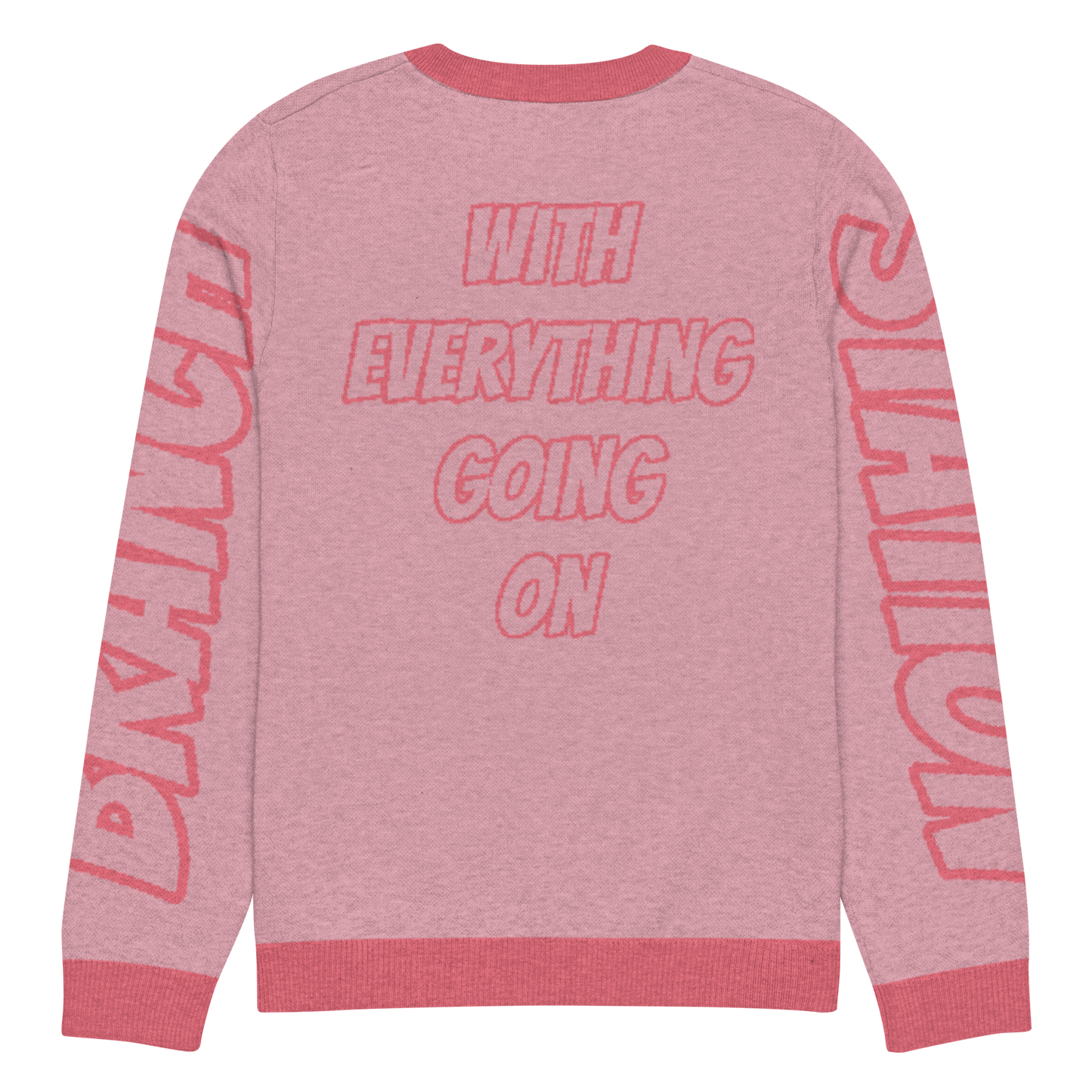 Branch Station "Slow Down" Knitted crew neck sweater
