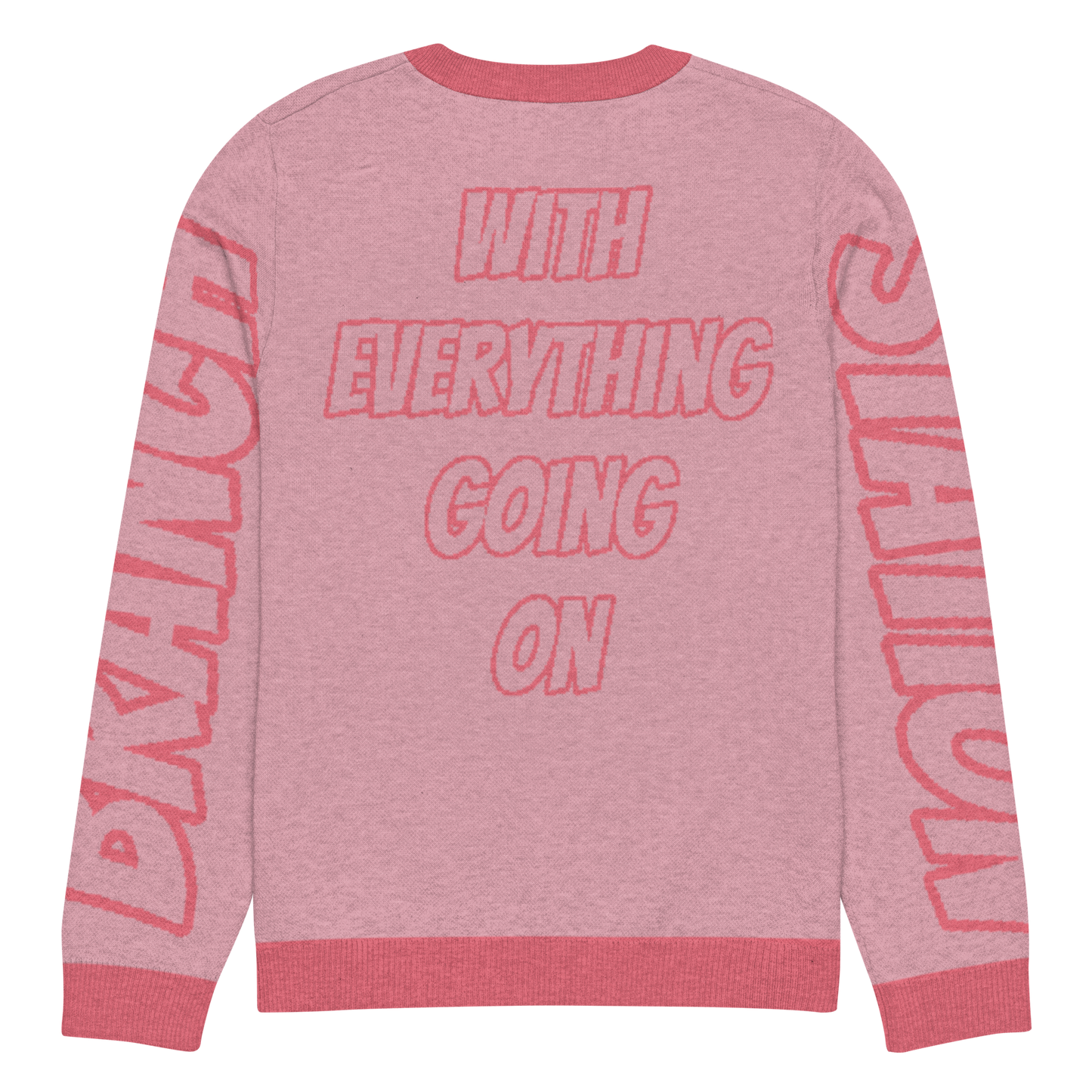 Branch Station "Slow Down" Knitted crew neck sweater