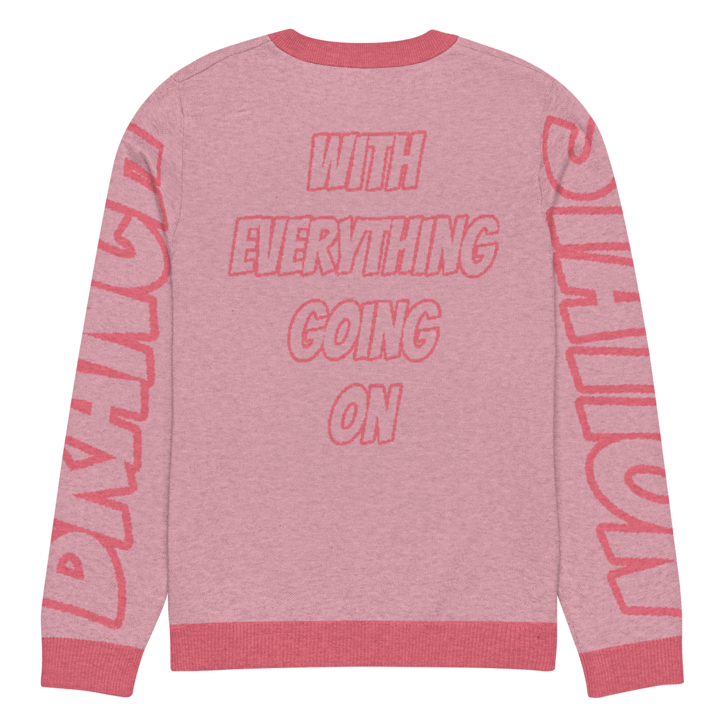 Branch Station "Slow Down" Knitted crew neck sweater