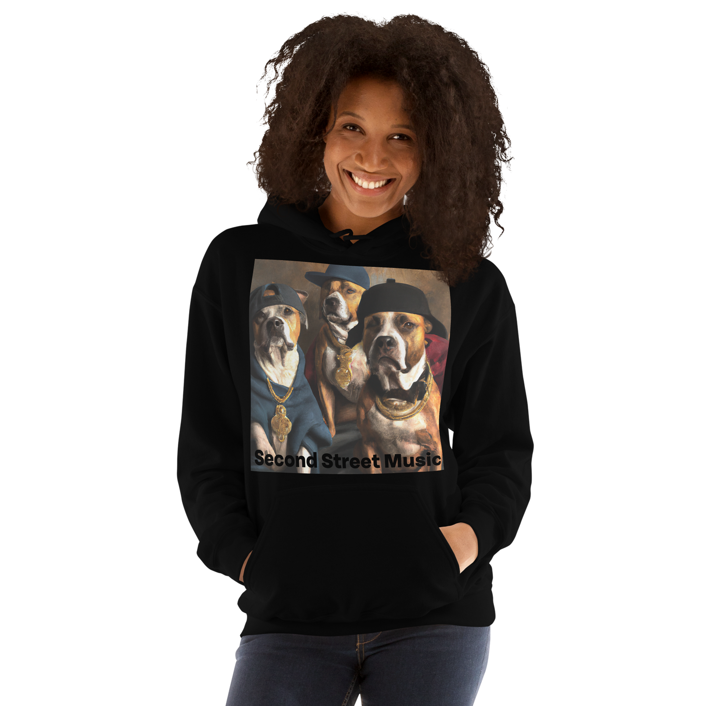 "Rapper Dogs" Unisex Hoodie
