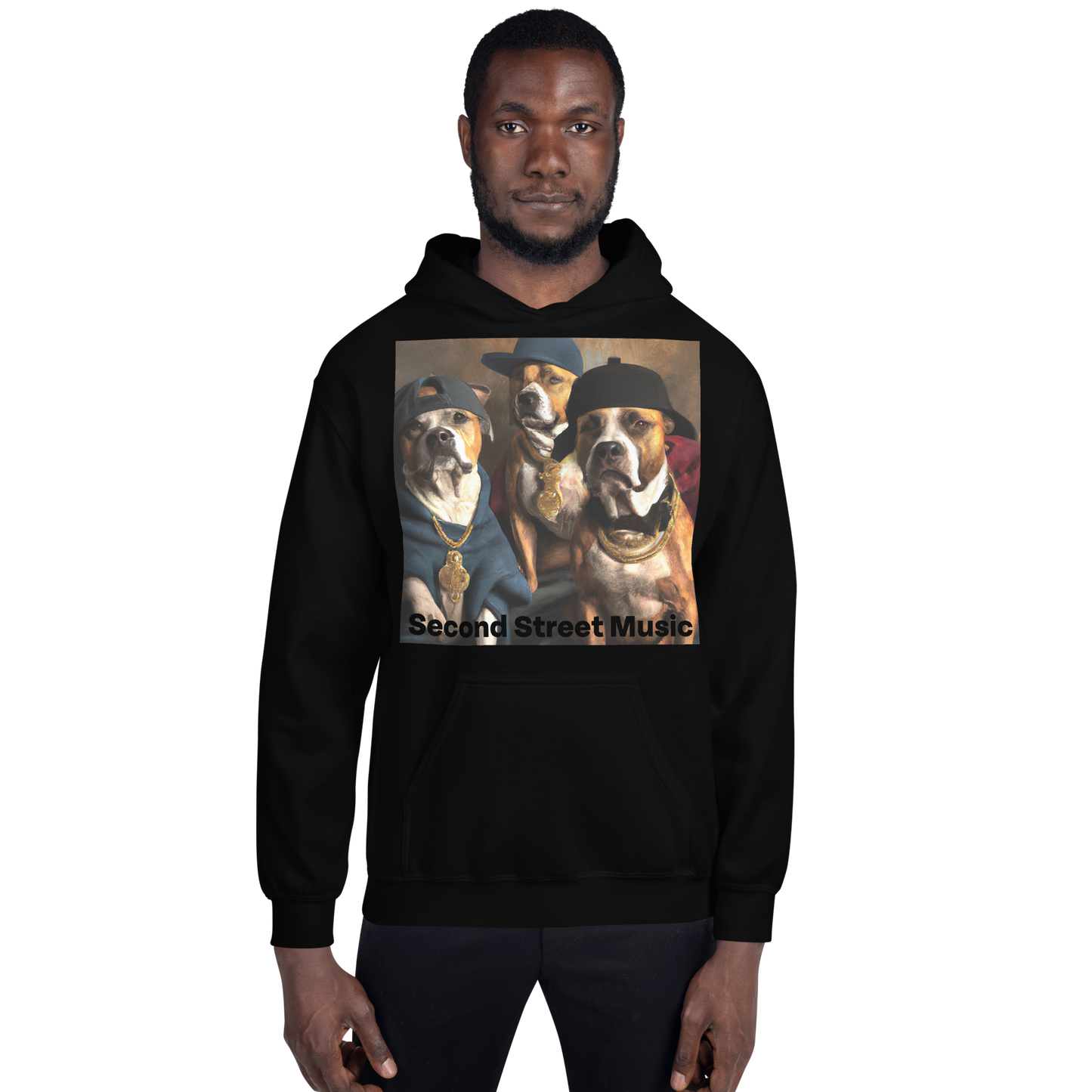 "Rapper Dogs" Unisex Hoodie
