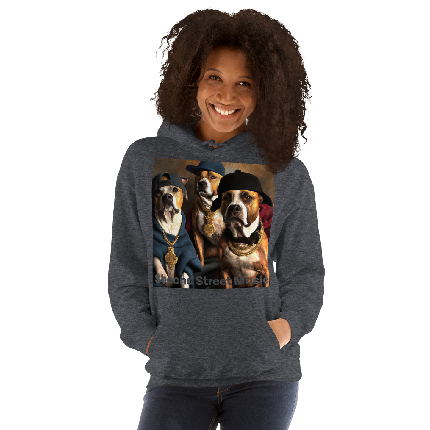 "Rapper Dogs" Unisex Hoodie
