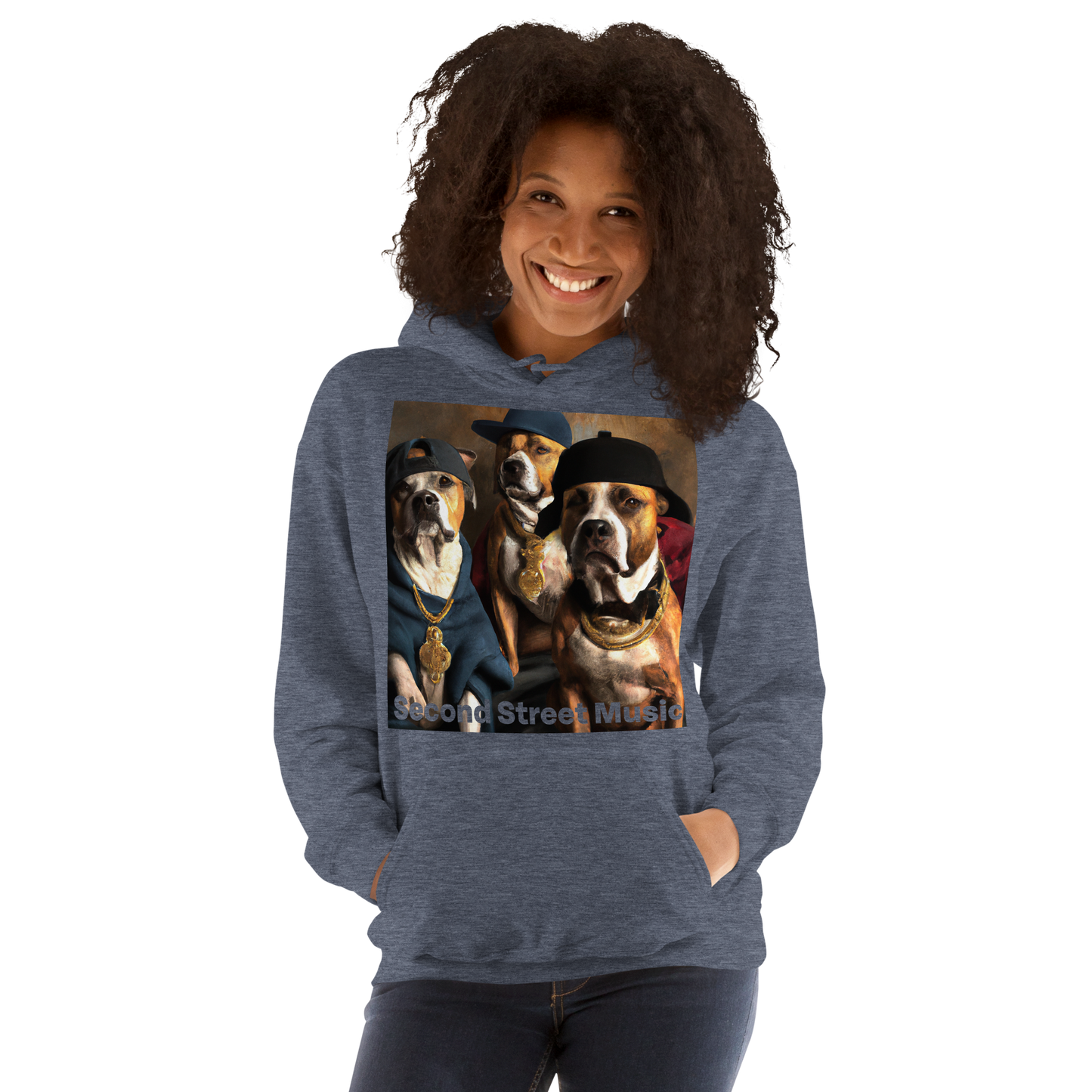 "Rapper Dogs" Unisex Hoodie