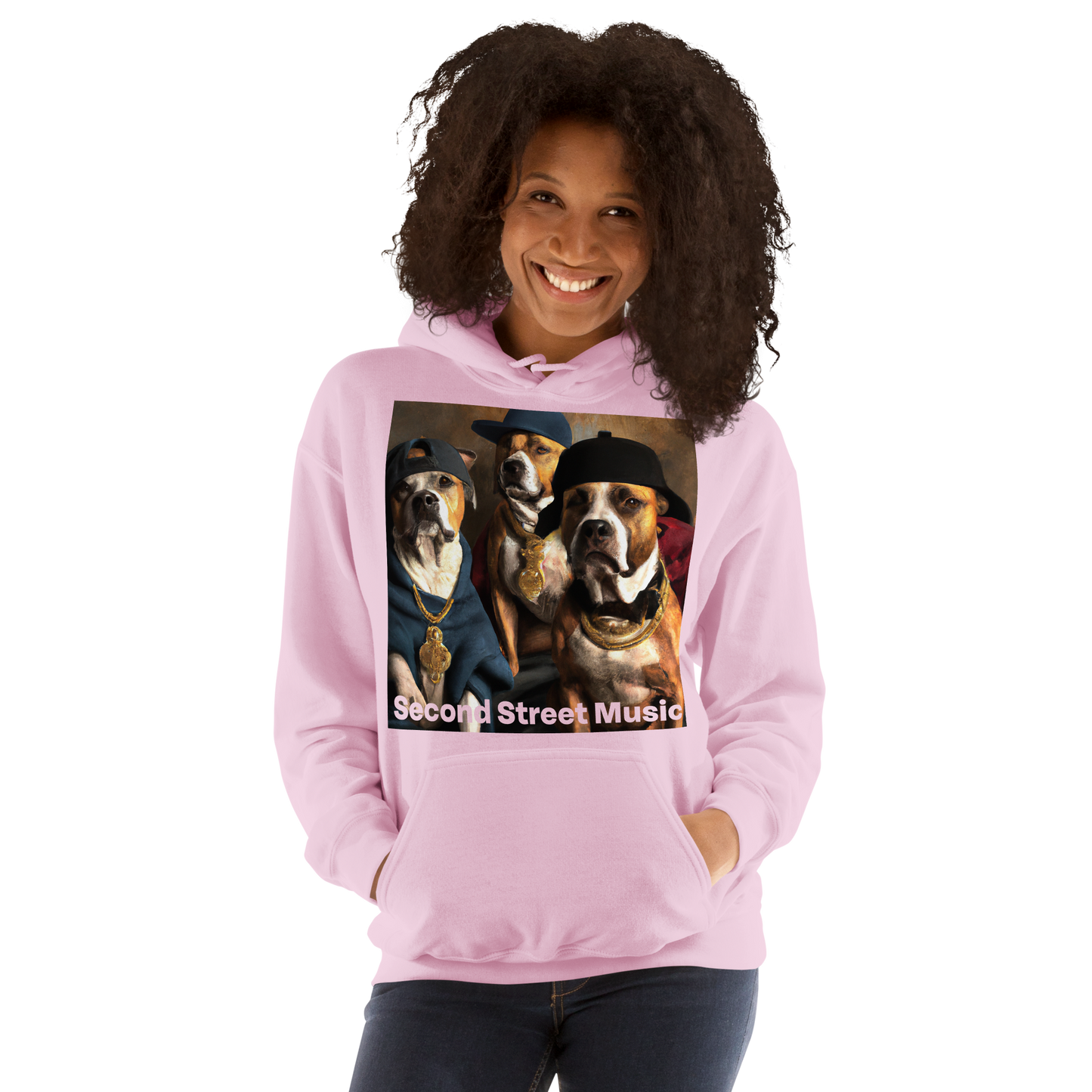 "Rapper Dogs" Unisex Hoodie