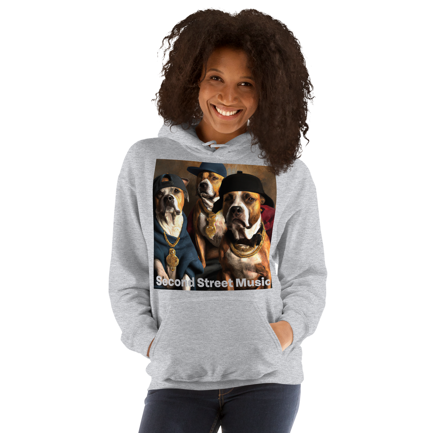 "Rapper Dogs" Unisex Hoodie
